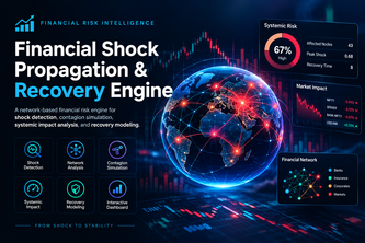 Financial Shock Propagation & Recovery Engine