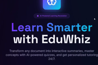 EduWhiz- Your voice powered AI