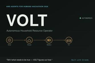 VOLT — Autonomous Household Energy Agent