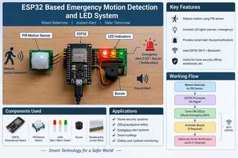 ESP32-Based Emergency Motion Detection & Alert System