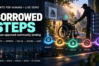 Borrowed Steps — Human Approved Community Lending