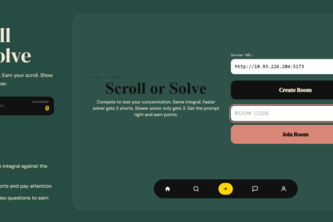 Scroll or Solve