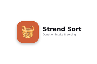 StrandSort - Sort at sight. Flag the rest for review.