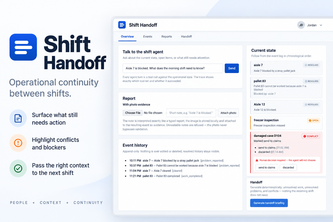 Shift Handoff