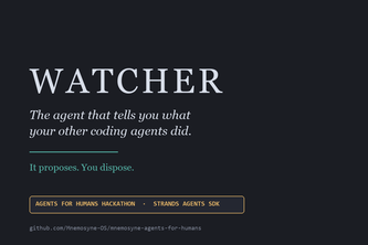 Watcher, by Mnemosyne OS