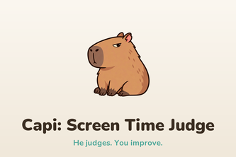 Capi: Screen Time Judge