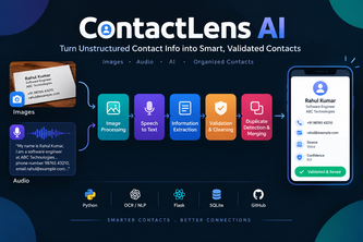 ContactLens AI – Smart Contact Extraction & Management