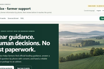 AcreVoice: evidence for farm advisers