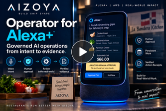 AIZOYA Operator for Alexa+