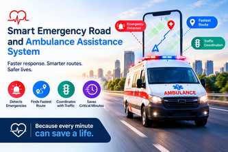 Smart Emergency Road and Ambulance assistance system.
