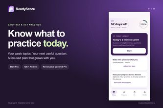 ReadyScore — Know What to Practice Today