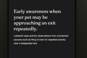 Lashachi Pet - Pet Escape Early Warning
