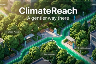 ClimateReach — A gentler way there