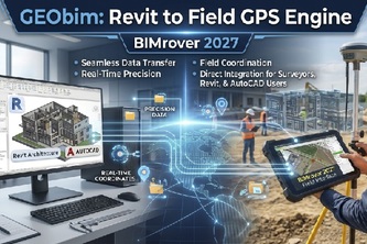 GeoBIM : Revit-to-Field GPS Engine ( BIMRover 2027 )