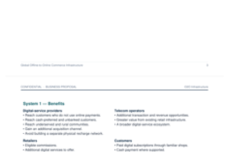 Global O2O Commerce Infrastructure