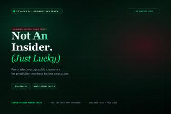 Not an Insider (just lucky!)