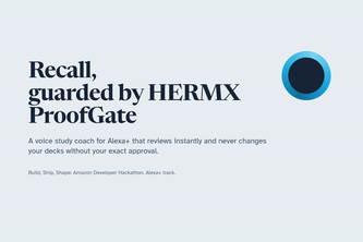 HERMX ProofGate: Recall