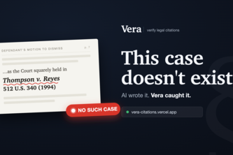 Vera — Legal Citation Verifier