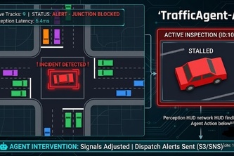 **TrafficAgent-AI: Autonomous Vision & Incident Commander