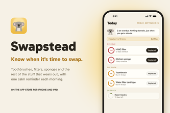 Swapstead: Replacement Tracker