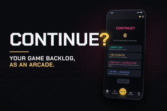 CONTINUE? — the games you started deserve an ending