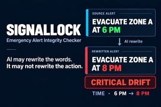 SignalLock - Emergency Alert Integrity Checker