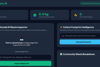 EcoSync-AI-Powered-Waste-Sorting-Carbon-Tracking-Platform