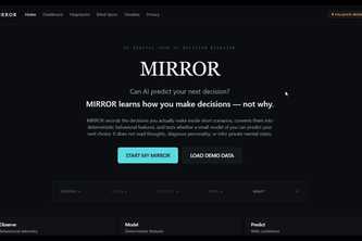MIRROR — AI Digital Twin of Decision Behavior