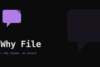 Why File