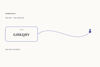 Room Quiz — one code turns a room of phones into a test