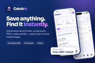 CatchIn: Save & Find Anything