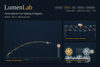 LumenLab: Learn Physics by Making It Happen