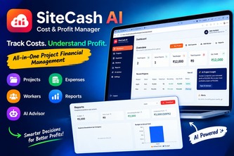 SiteCash AI - Cost & Profit Manager