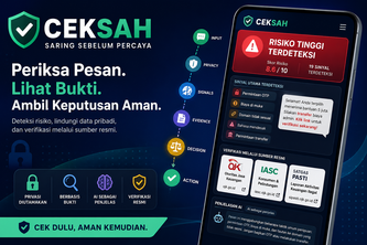 CekSah — Saring Sebelum Percaya