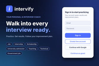Intervify-AI Interview