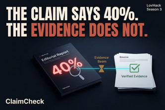 ClaimCheck — Evidence Integrity Workbench