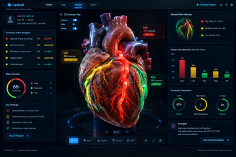 Cardio3D: Multimodal CAD Risk & Vessel Stenosis Engine