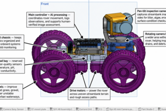 Aegis Aqua: AI-Assisted Stream Monitoring Rover