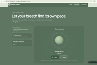 Calm Breathing Hub