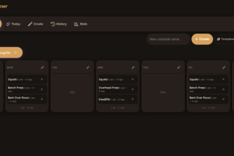 Workoutplanner