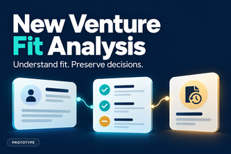 New Venture Fit Analysis