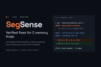 SegSense – Agentic Debugger for C Memory Bugs