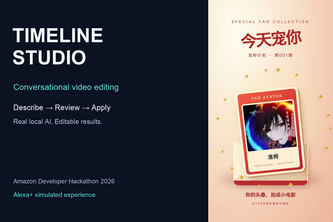 Timeline Studio — Conversational Video Editing