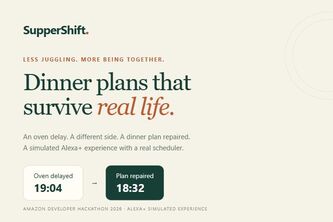 SupperShift — Dinner plans that survive real life