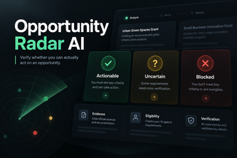 Opportunity Radar AI
