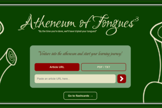 AtheneumOfTongues³