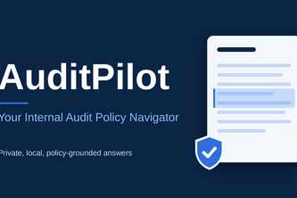 AuditPilot — Internal Audit Policy Navigator