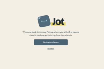 Jot AI - An AI-powered Personal Tutor