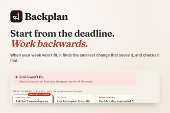 Backplan