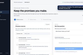 Commitment Desk